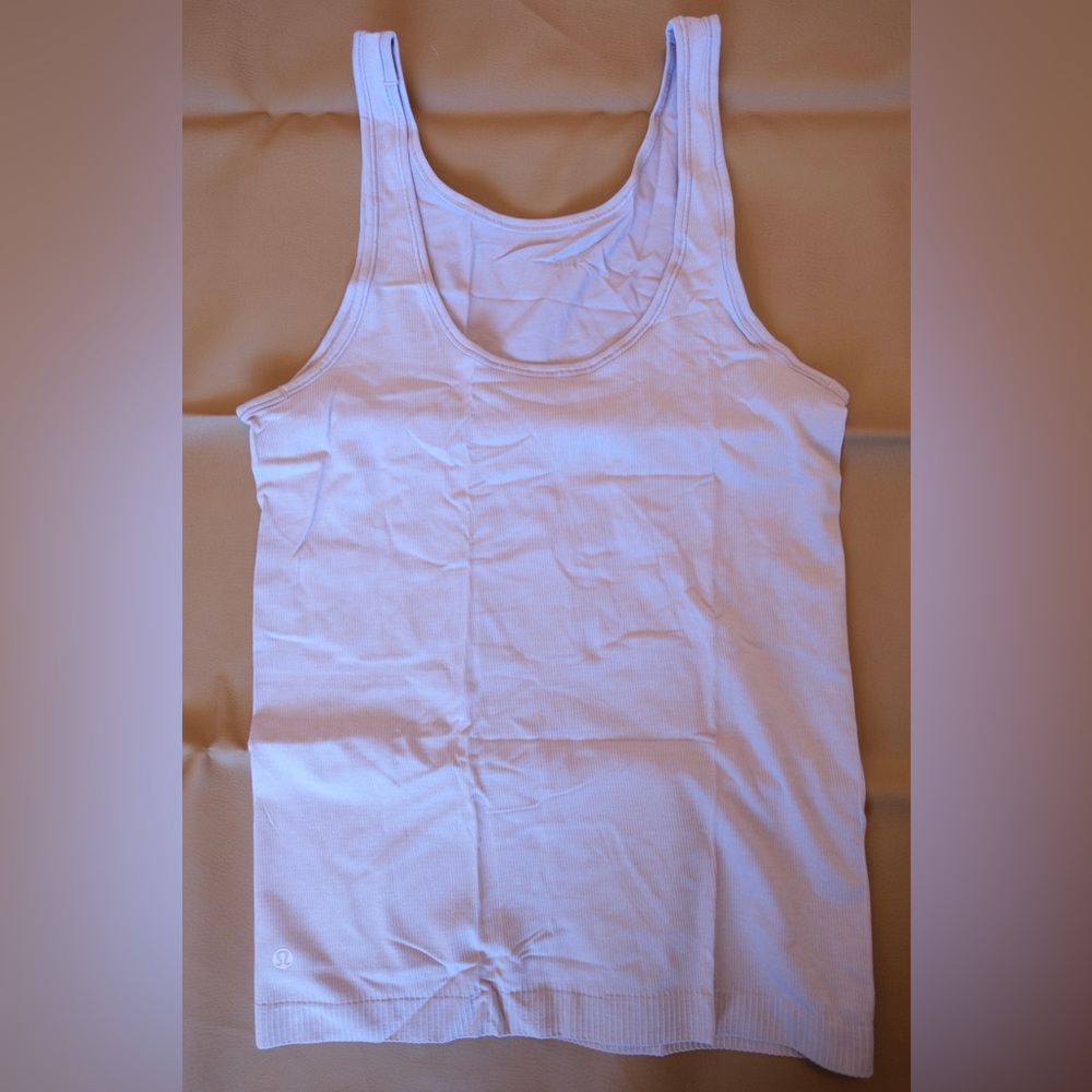 Lululemon Seek Simplicity Tank Powdered Mauve - Picture 4 of 5